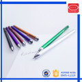 2016 new deisgn silicone head pen dual use stylus touch pen